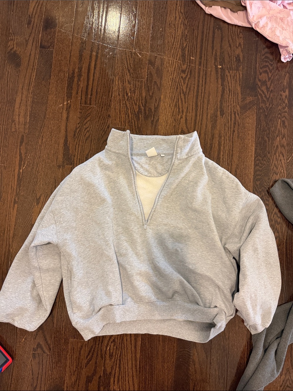 Aritzia quarter zip